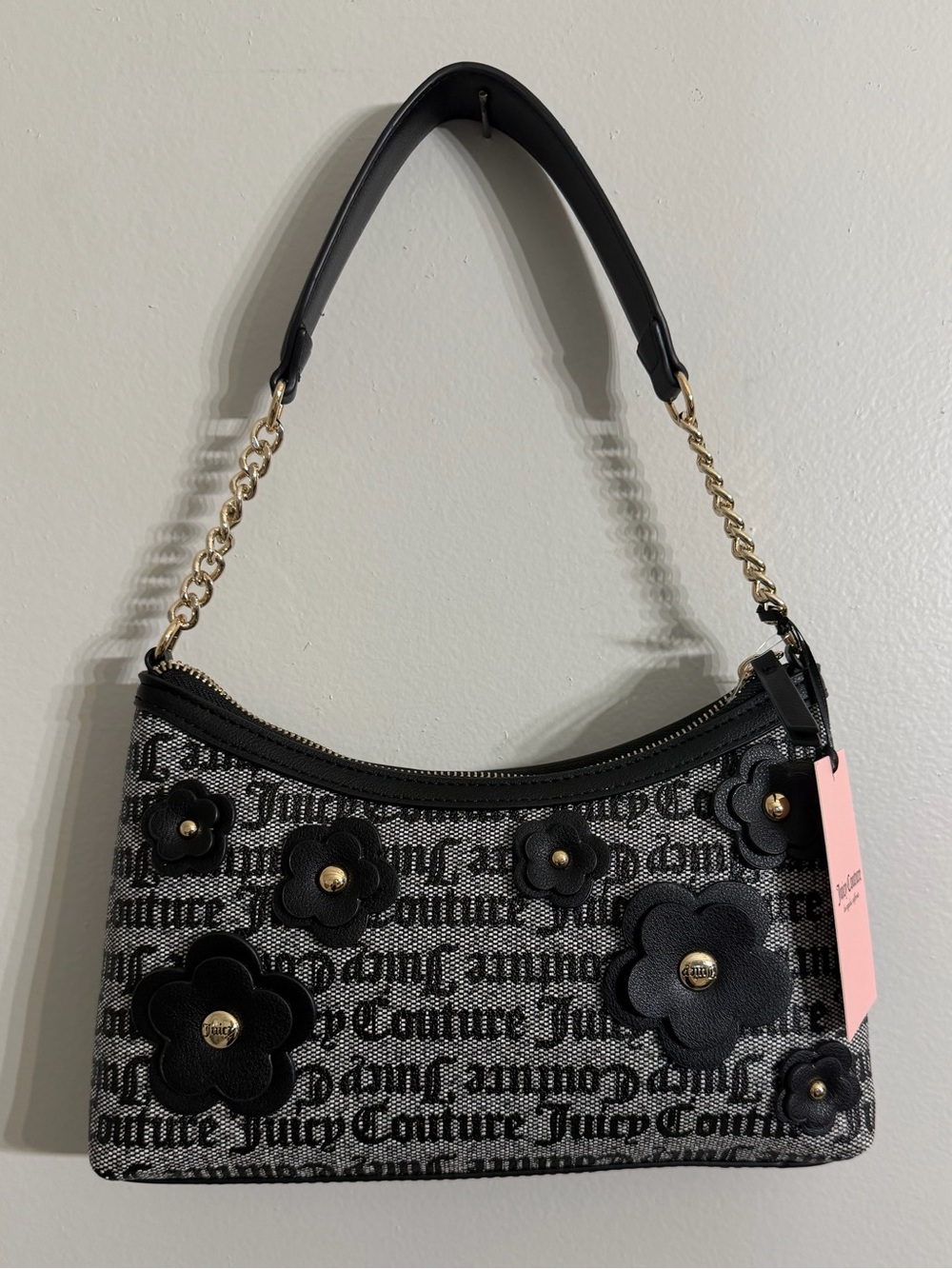 Juicy Couture Gothic Monogram Shoulder Bag